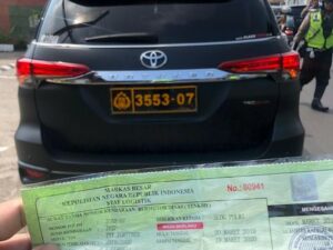 Ini Asal Usul Pelat dan STNK Dinas Polri Mobil Kevin Kosasih