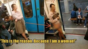 Tak Diberi Kursi Di Kereta Api, Perempuan Ini Lepas Celana Dalam