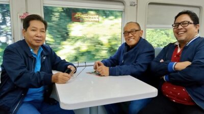 Wisnu Dampingi ARB Naik Cheribon Ke Brebes, Mau Apa?