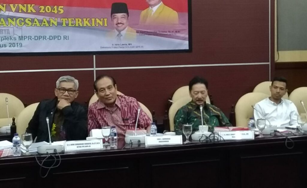 Theo Sambuaga: Amandemen UUD 1945 Khianati Semangat Reformasi