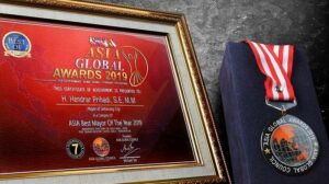 Hendrar Prihadi Sabet Gelar Asia Best Mayor 2019