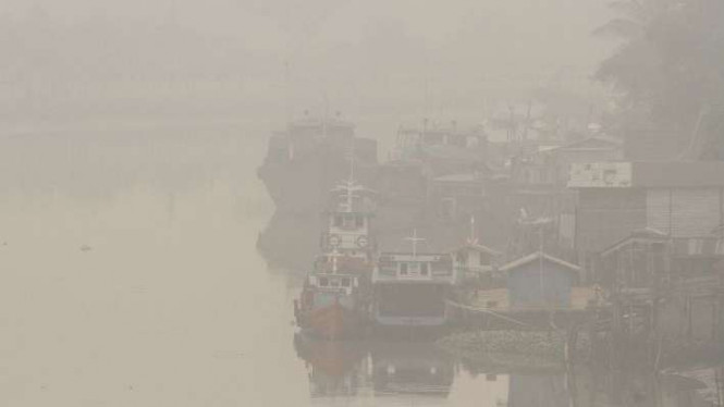 Kabut Asap Riau Bikin Udara Sumbar Tidak Sehat