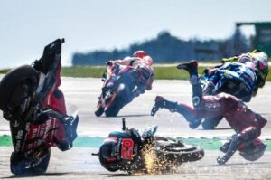 Insiden MotoGP Inggris, Dovizioso Tuding Ambisi Quartararo Penyebabnya
