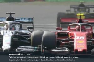 Usai GP Italia, Hamilton Pertanyakan Konsistensi Regulasi F1