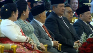 Bamsoet Terharu Mega dan SBY Hadiri Pelantikan Jokowi
