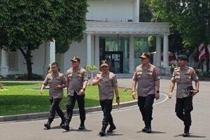 Giliran Kapolri Tito Karnavian Sambangi Istana Negara