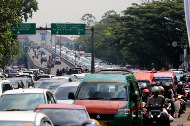 Kemacetan Bandung Kalahkan Jakarta dan Surabaya