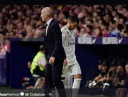 Zidane Terkenang Dirinya Saat Lihat Eden Hazard di Real Madrid