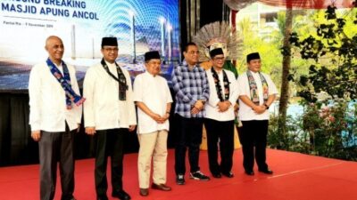 JK dan Anies Resmikan Pembangunan Masjid Apung Ancol