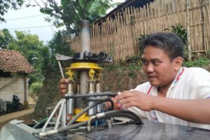 Kisah Di Balik Helikopter Rakitan Buruh Bengkel di Sukabumi