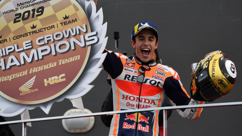 Marquez Juara MotoGP Valencia 2019, Honda Raih Triple Crown