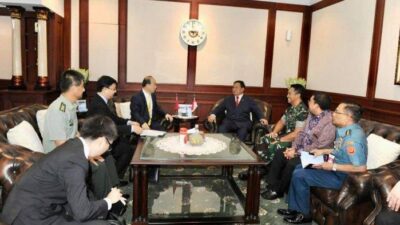 Dalam Sehari Menhan Prabowo Terima Kunjungan Dubes 3 Negara