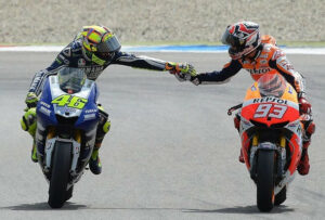 Marquez Akui Idolakan Valentino Rossi Sejak Dari Kecil