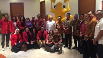 Sambangi ARB, Depinas SOKSI Konsultasi Rencana Munas 2020