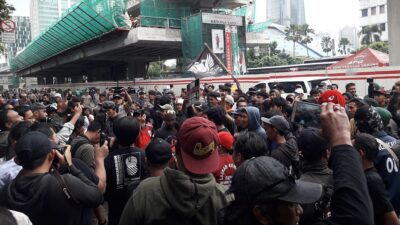Ribuan Warga Tanjung Priok Desak Yasonna Laoly Minta Maaf