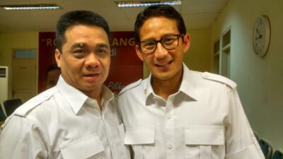 Sandiaga Minta Gerindra Solid Menangkan Ahmad Riza Patria Jadi Wagub DKI