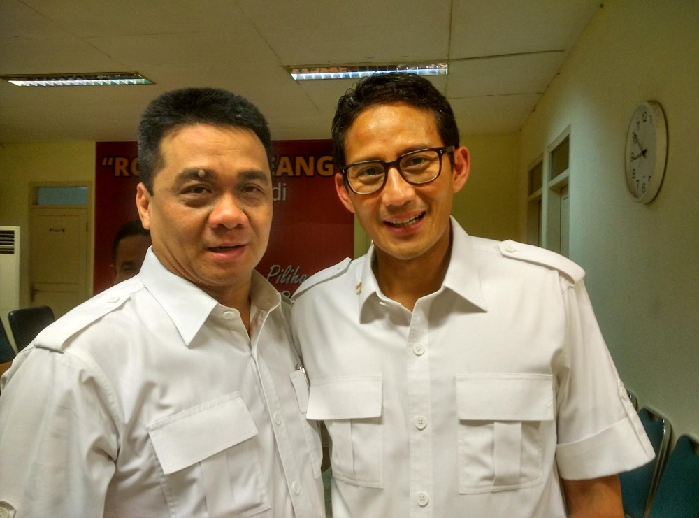 Sandiaga Minta Gerindra Solid Menangkan Ahmad Riza Patria Jadi Wagub DKI