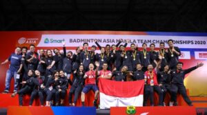 5 Fakta Menarik Usai Indonesia Juara Kejuaraan Bulutangkis Beregu Asia 2020