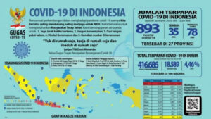 10 Provinsi Terbanyak Pasien Terinfeksi Corona di Indonesia