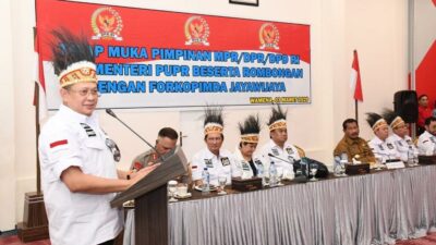 Kunjungi Papua, Wujud Solidaritas Bamsoet Terhadap Saudara Sebangsa