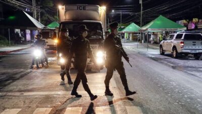 Lockdown Karena Wabah Corona, Manila Jadi Kota Hantu