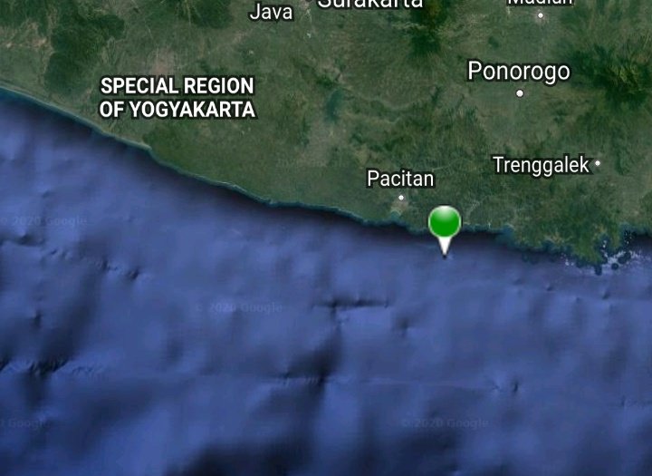 Gempa M3,4 Guncang Pacitan Jawa Timur
