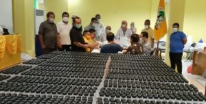 Golkar Jatim Produksi Massal Ribuan Liter Hand Sanitizer