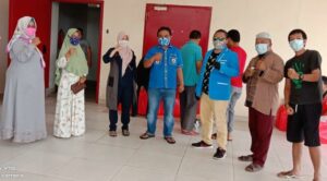 Wira Karya Indonesia Baksos Peduli COVID-19 di Rusun Penggilingan