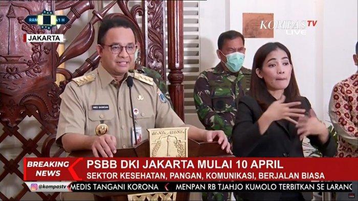 Anies: PSBB di DKI Jakarta Mulai Berlaku Jumat 10 April 2020