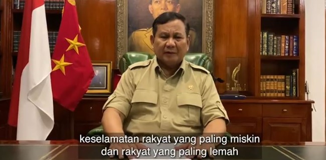 Prabowo Bersaksi Keputusan Jokowi Selalu Perhatikan Keselamatan Rakyat Lemah dan Miskin