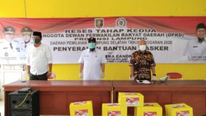 TEC Ajak GRANAT dan FKPPI Lawan COVID-19 di Lampung Selatan
