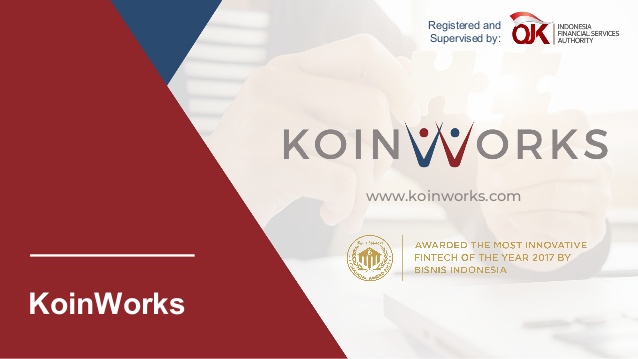 KoinWorks Fokus Beri Akses Pembiayaan Bagi UKM Digital Hadapi New Normal