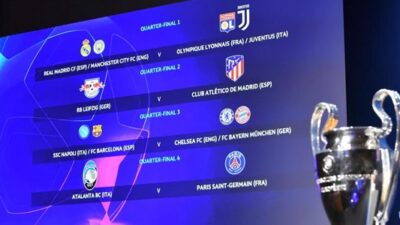 Ini Hasil Undian Perempatfinal Liga Champions 2019-2020