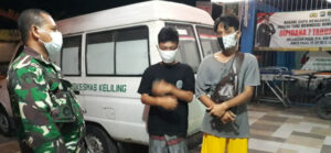 Dihukum Naik Mobil Jenazah Karena Tak Pakai Masker, Dua Pemuda Ini Kapok