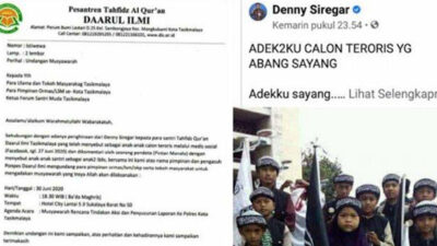 Denny Siregar Fitnah Santri, Demokrat: Saatnya Istana Tertibkan Buzzer dan Pendukung