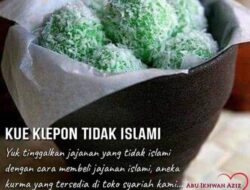 Poster Klepon Tidak Islami, Ustadz Hilmi: Tujuannya Bikin Orang Makin Sinis Sama Islam