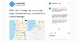 Google Maps dan Apple Hapus Palestina dari Peta Online? Ini Faktanya