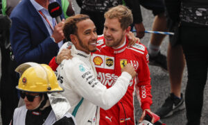 Hamilton Prihatin Lihat Kondisi Terkini Vettel di F1 2020