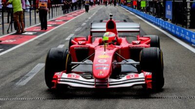Rayakan Balapan ke-1000, Ferrari Milik Schumacher Bakal Hadir di Sirkuit Mugello