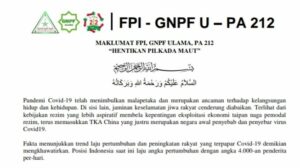 Keluarkan Maklumat, FPI, GNPF Ulama dan PA 212 Sepakat Boikot Pilkada Serentak