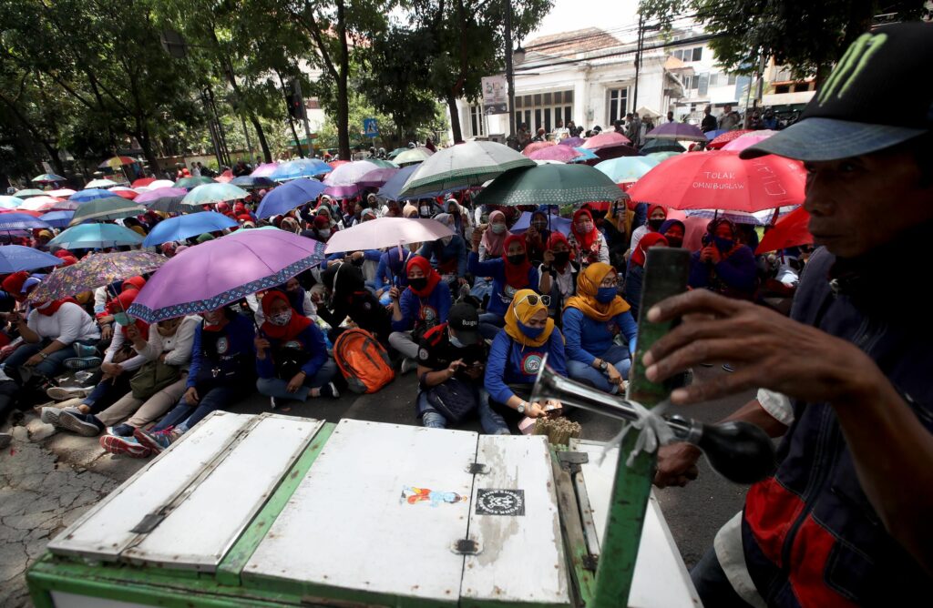 Buruh se-Jawa Barat Takkan Percaya Lagi Pada Anggota DPR