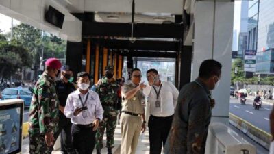 3 Hari Usai Terbakar Saat Demo UU Cipta Kerja, Anies Pamerkan Halte Baru Transjakarta