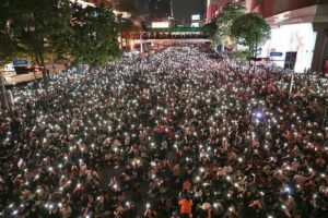 Puluhan Ribu Demonstran Turun Ke Jalan, Unjuk Rasa Terbesar Bikin Thailand Mencekam