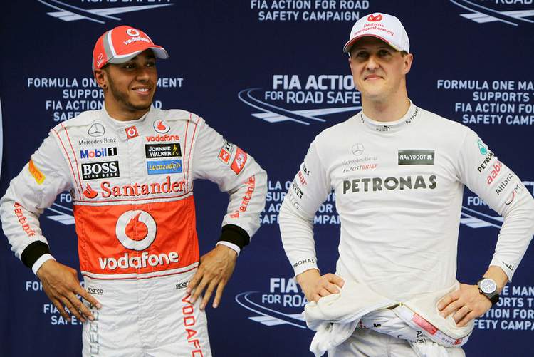 Samai Rekor 91 Kemenangan Schumacher, Hamilton Merasa Terhormat