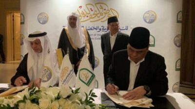 Jusuf Kalla Jadi Saksi Penandatanganan Pendirian Museum Nabi Muhammad SAW Di Jakarta