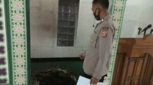 Nekat Bakar Sajadah Masjid di Serang, Polisi Sebut Pelakunya Gila