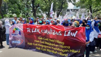 UU Cipta Kerja Dituding Patriarkis Dan Langgengkan Pemiskinan Buruh Perempuan