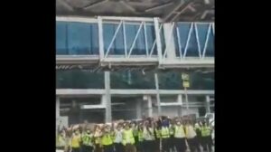 Viral! Puluhan Petugas Bandara Sambut Habib Rizieq dengan Takbir dan Shalawat