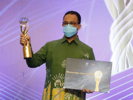 Sabet Penghargaan Lagi, Kali Ini DKI Jakarta Raih Dua Penghargaan Bhumandala Award 2020