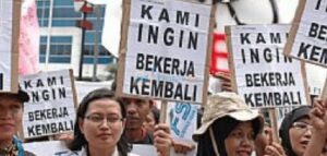 Per Agustus 2020, Pengangguran Indonesia Melonjak Hingga 9,77 Juta Orang
